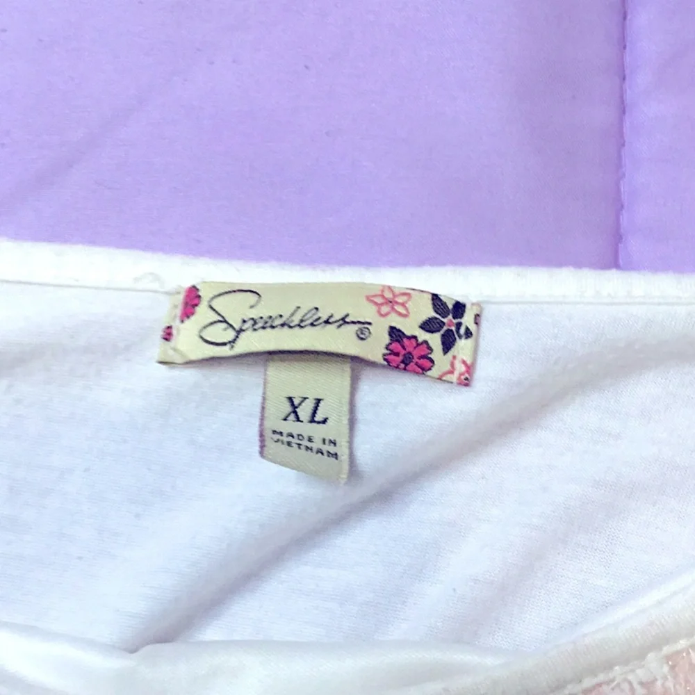 Speechless pink lace top for kids - Picture 2 of 4